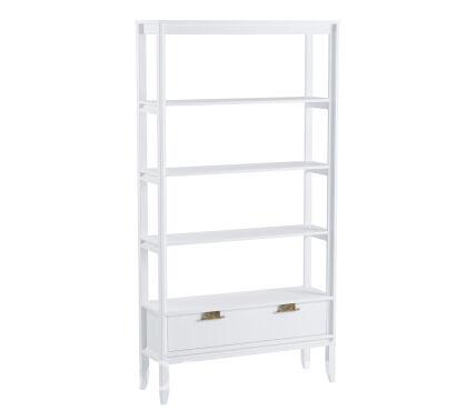 Стеллаж Бридж сквозной широкий с 1 ящиком